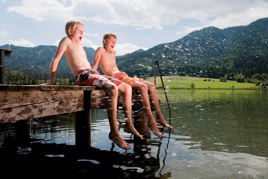 Villa Landhaeusl Weissensee Exterior foto